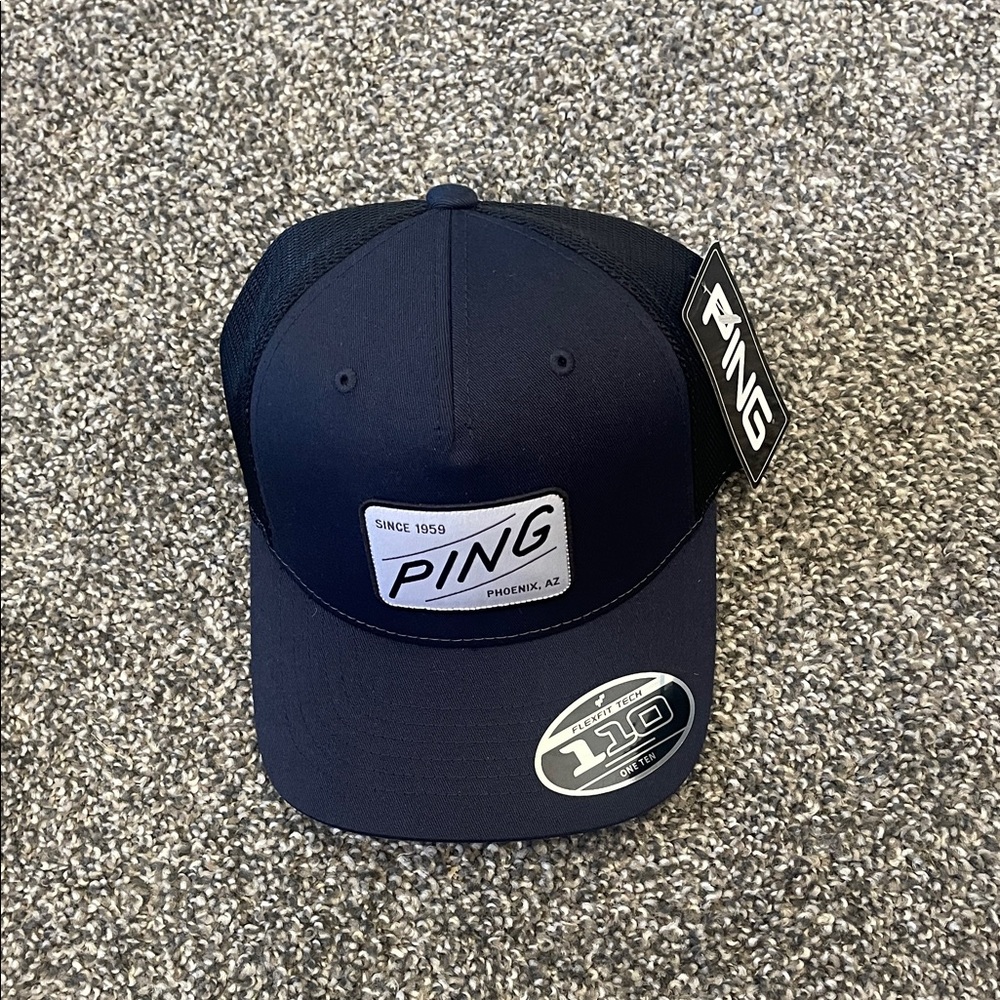 Ping Dark Blue Golf Baseball Cap NWT